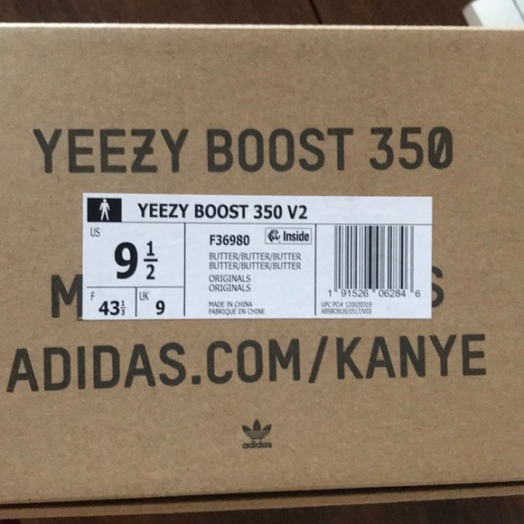 ❌SOLD❌ NWT | Yeezy Boost 350 V2 Butter - Picture 4 of 6